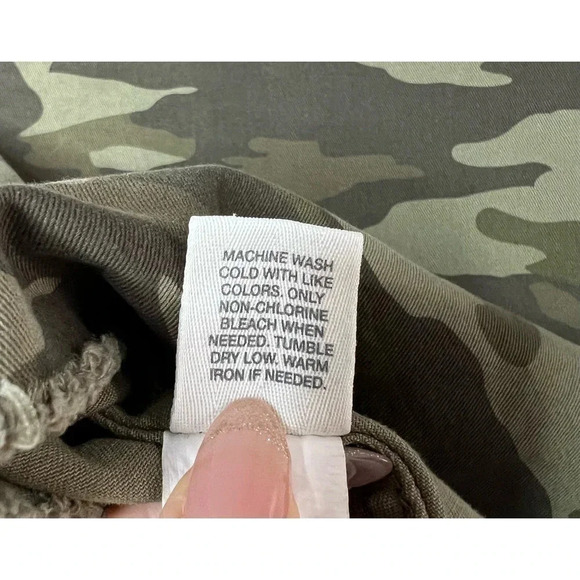 Mudd cropped camo button up jacket XS - Picture 7 of 7